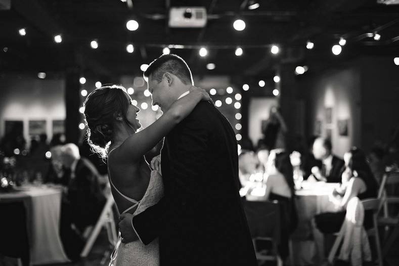 First Dance B&W