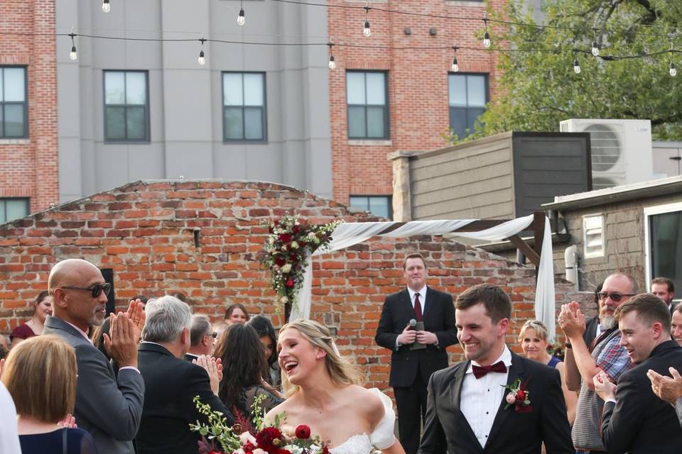 Just married!