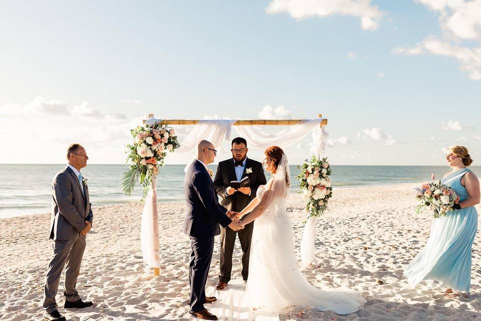 Beach wedding