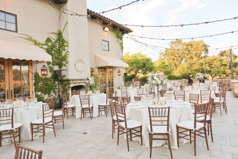 Outdoor reception