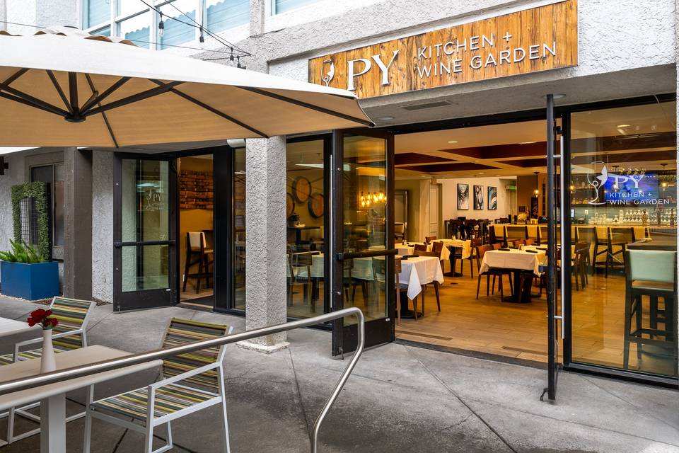 PY Kitchen & Wine Garden Patio