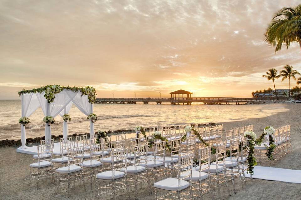 Beach wedding