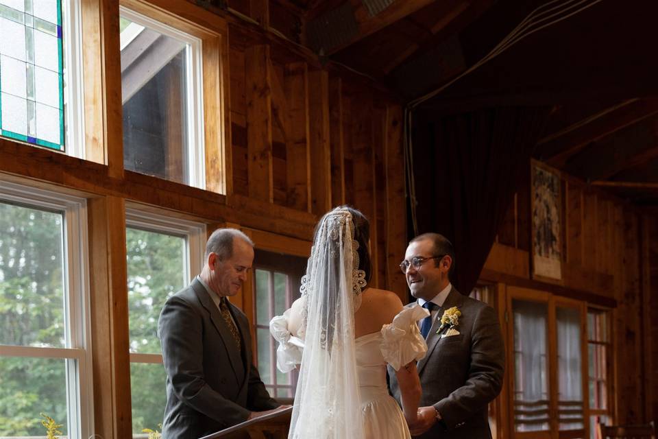 Wisconsin Film Wedding Photo
