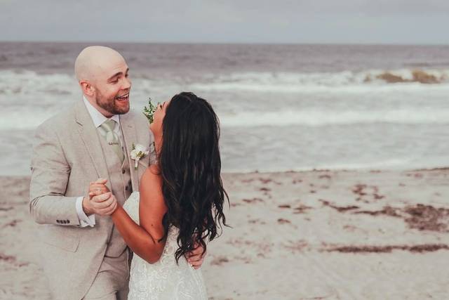 Newlyweds On The Beach!
