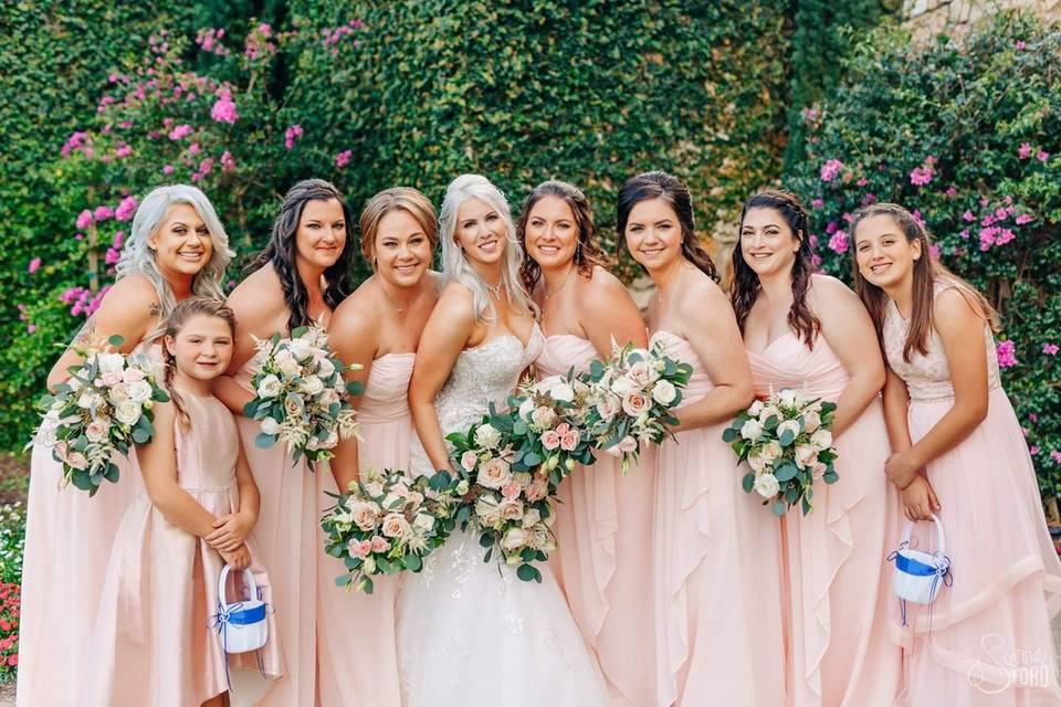 Bella Collina Bridal Party