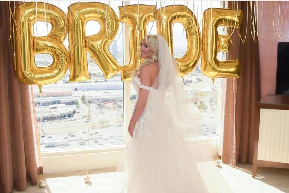 Las Vegas bride