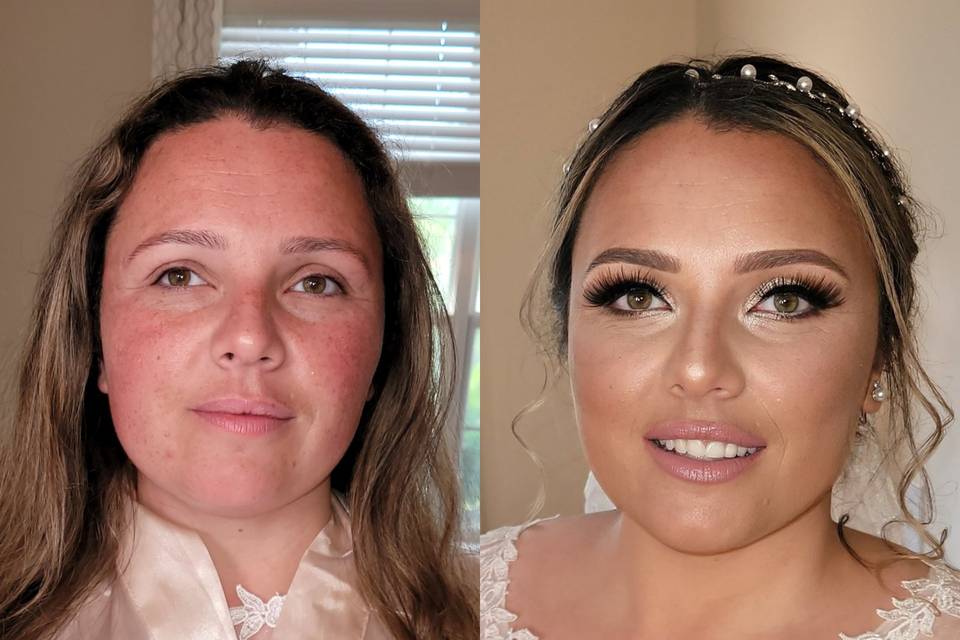 Bride Before & After