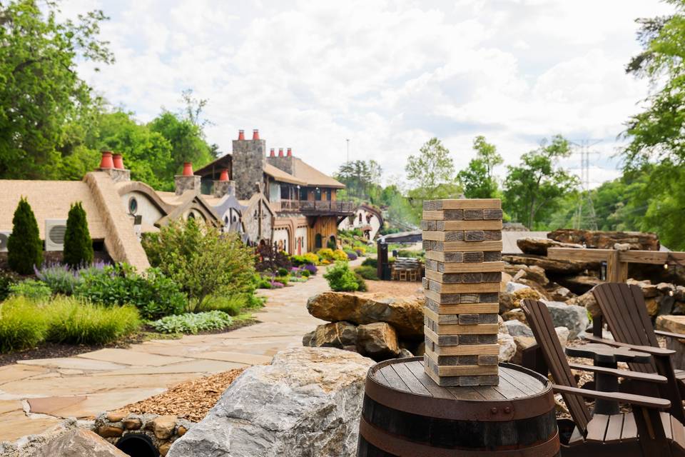 Gremlin game yard and village