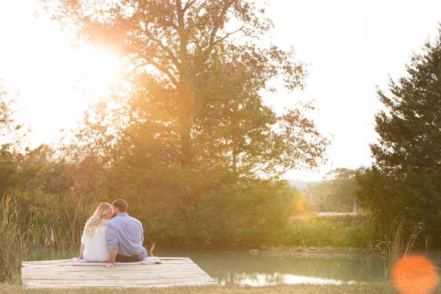 Sunset engagement