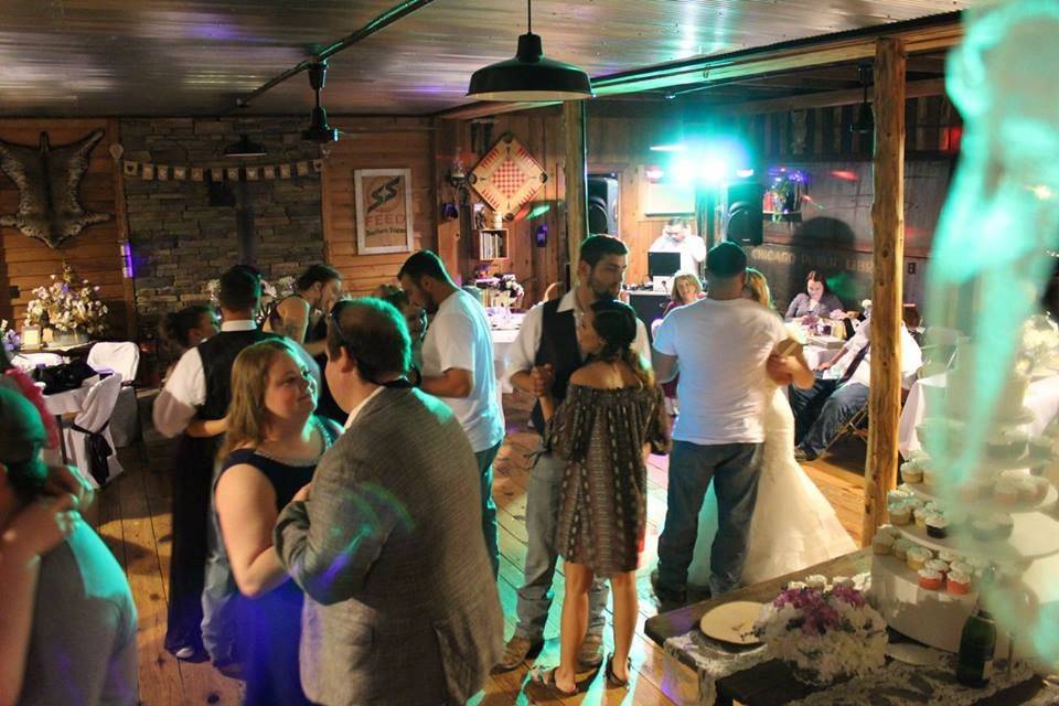 Guests on the dance floor