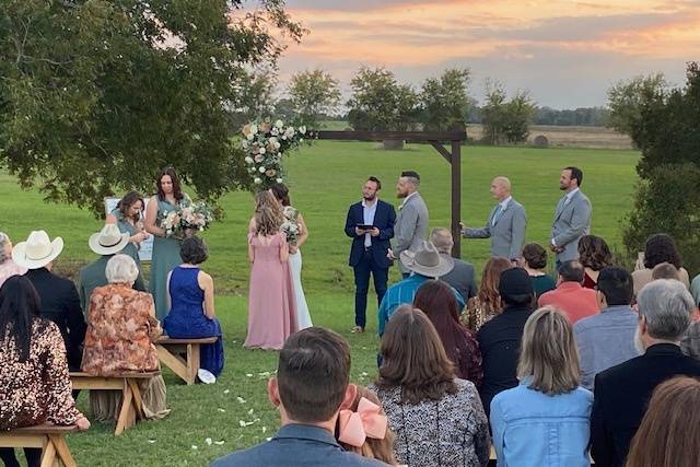 Wedding couple