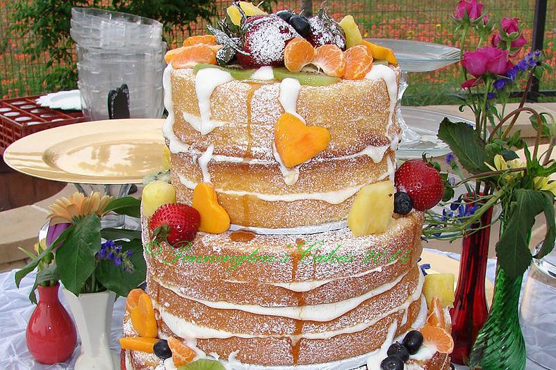 Naked cake