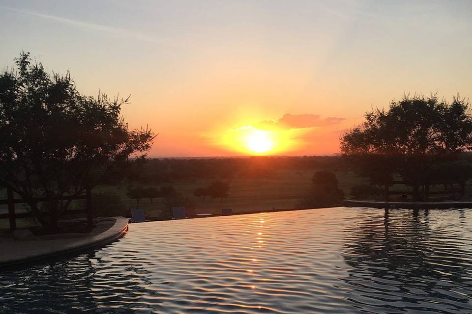 Sunset Pool View