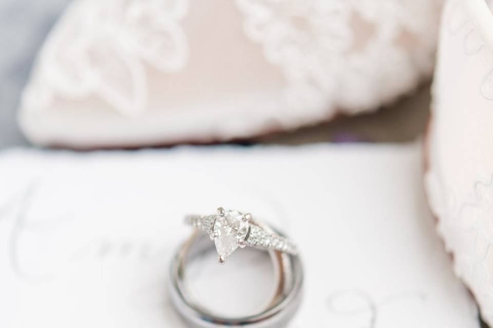 Wedding ring details