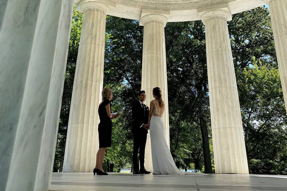 Elopement ceremony