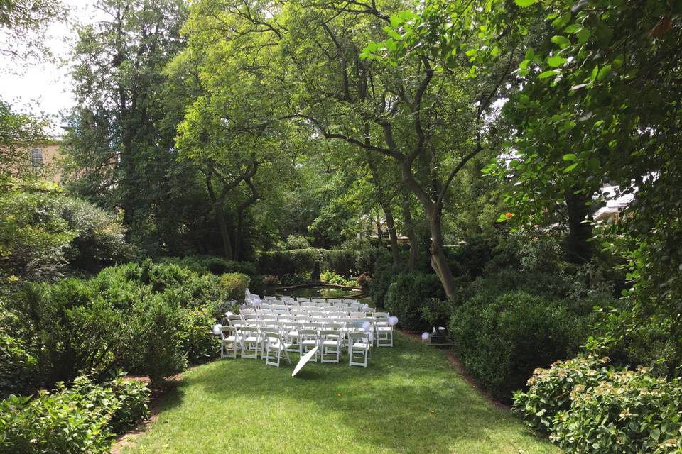 Outdoor wedding