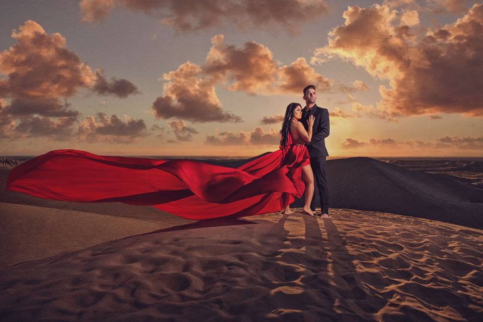 Glamis Sand Dunes Engagement