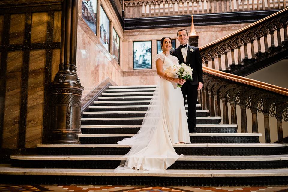 Couple on Staircase