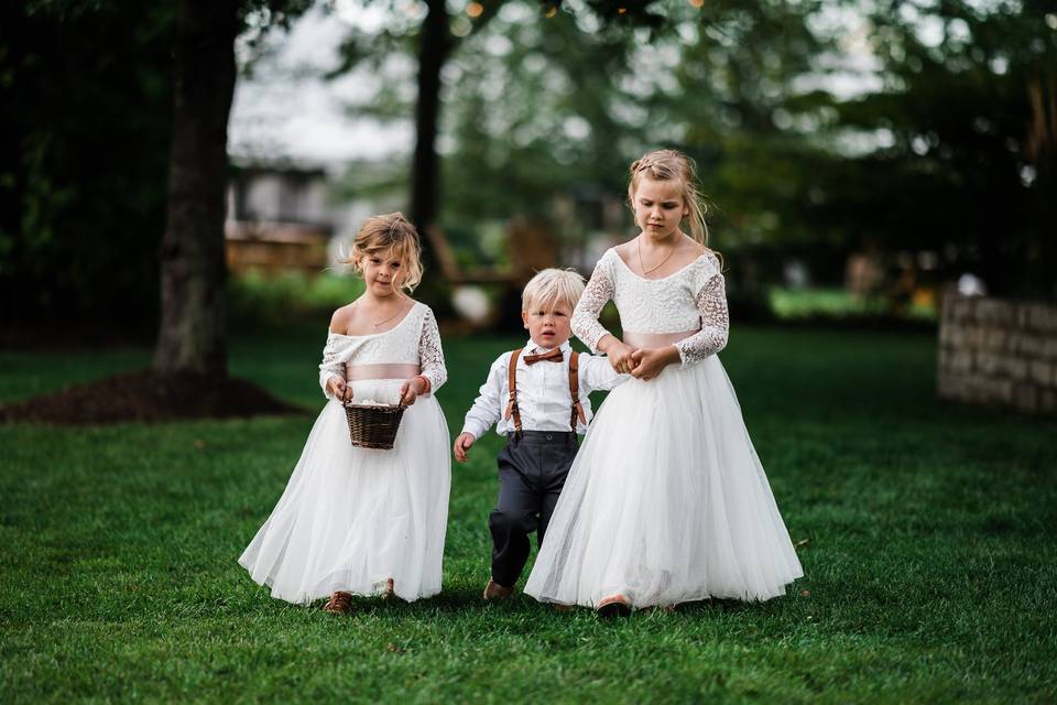 Ring and Flower Girls