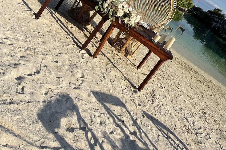 Beach wedding