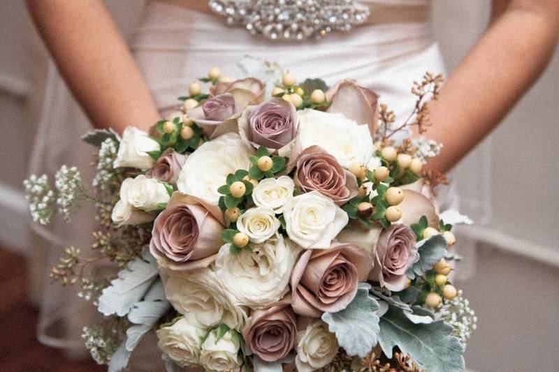 Muted tones bouquet