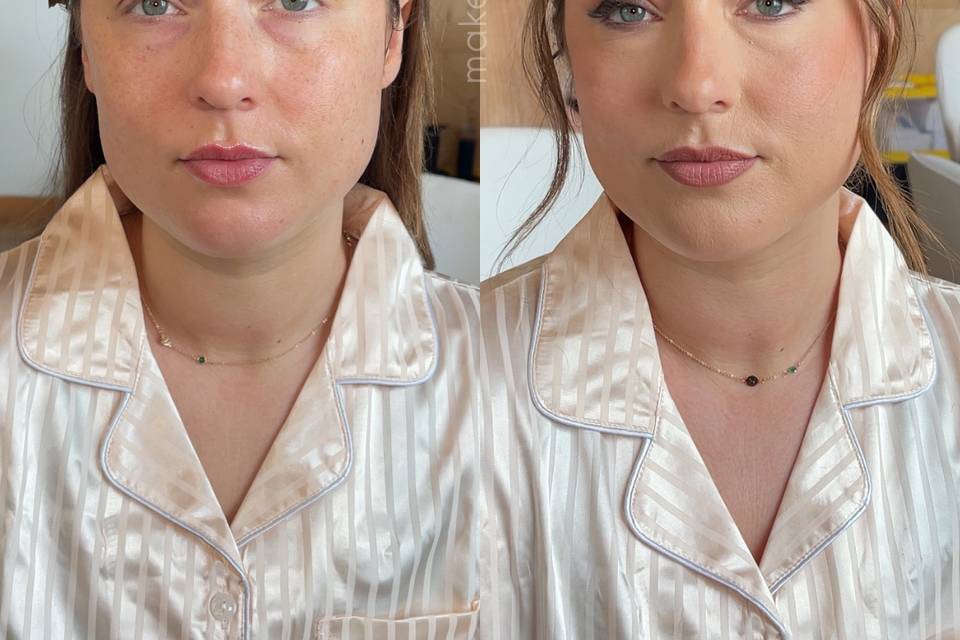 Bridesmaid soft glam