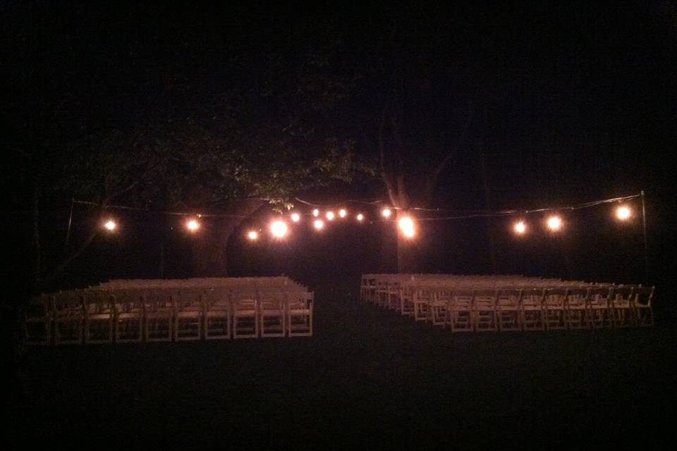 Ceremony setting