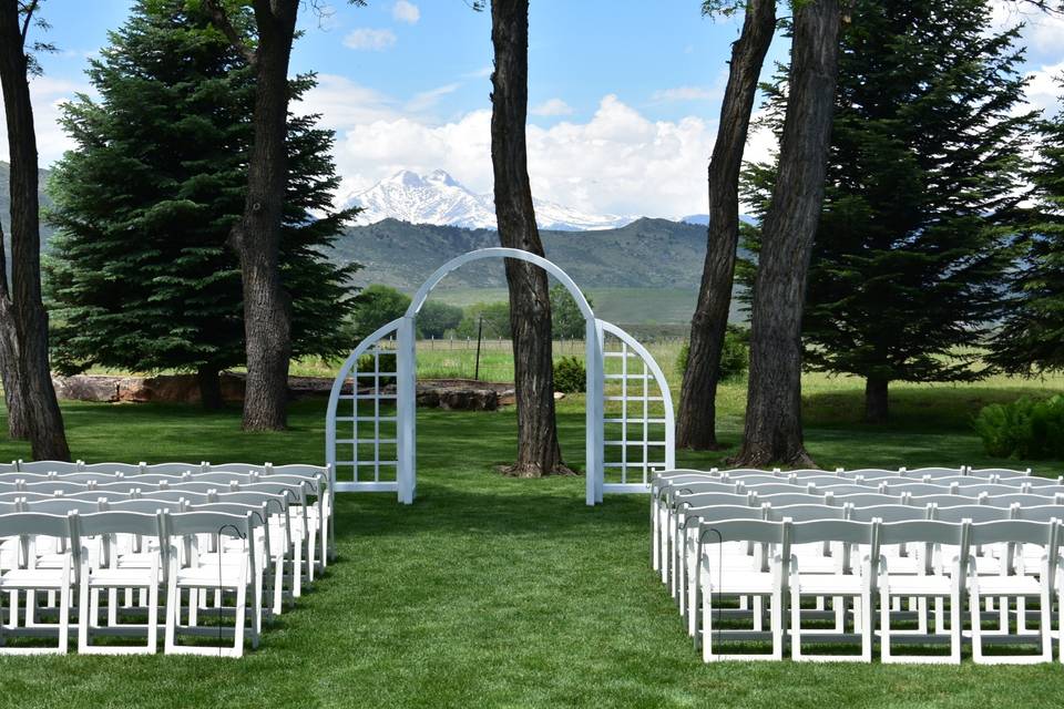 Ceremony area