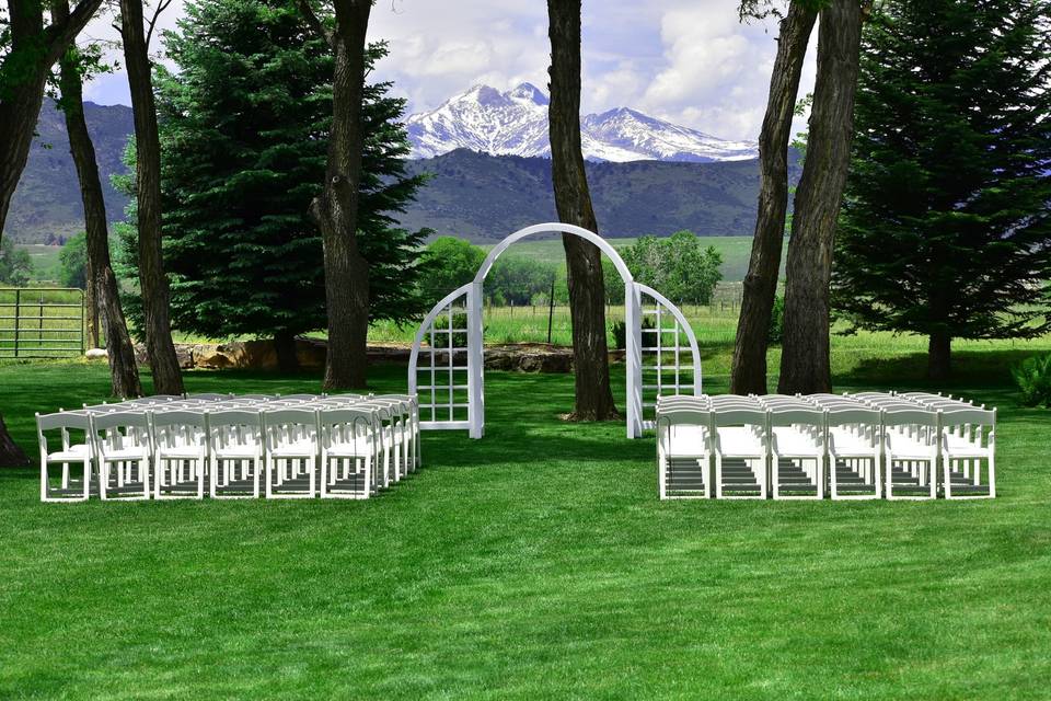 Ceremony area