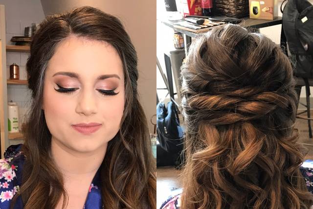 Half up half down