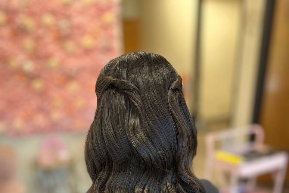 Bridal hairstyle