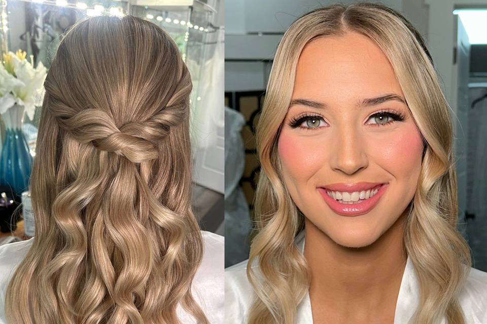 Bridal hair and makeup