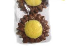 Chocolate Sunflower gift bags. Add a custom tag with your personal information.