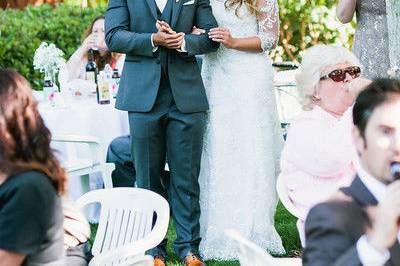 Newlyweds entering