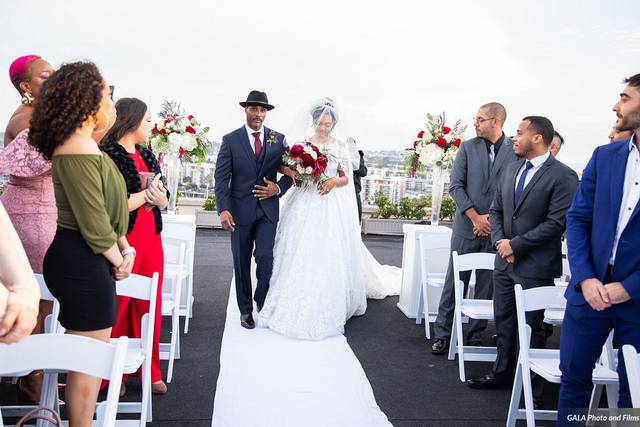 Coming down the aisle