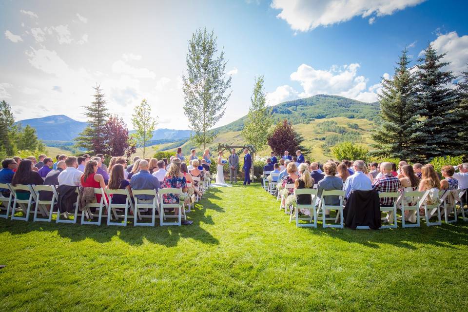 Wedding Garden Ceremony