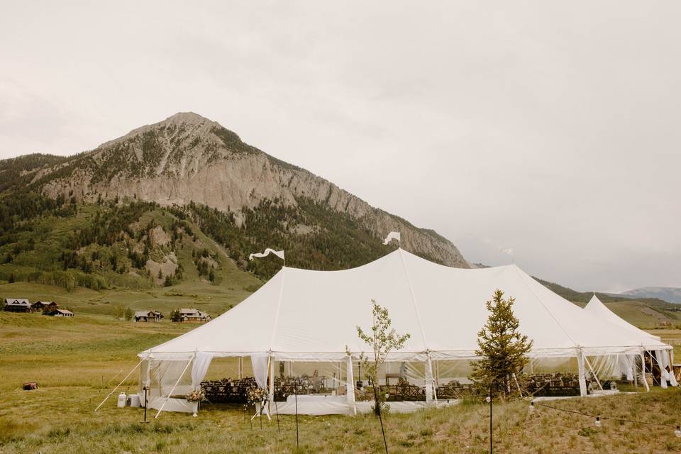 Sail cloth and the Butte