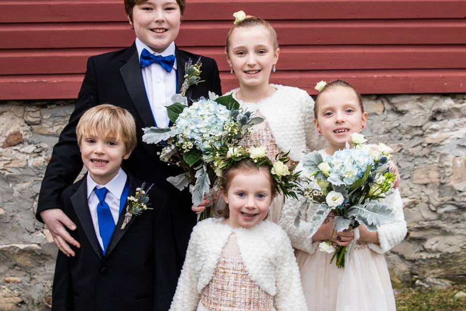Levity Mountain Wedding Kids