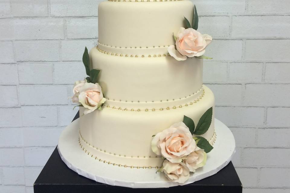 Four layered cake