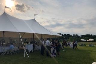 Tented wedding