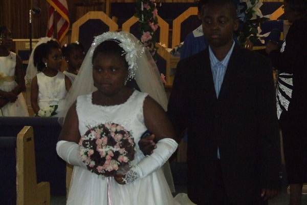 Tom Thum Mock WeddingZion Temple F.B Church (kids  show) Cohen's Events De'core904-251-4916 Michelle