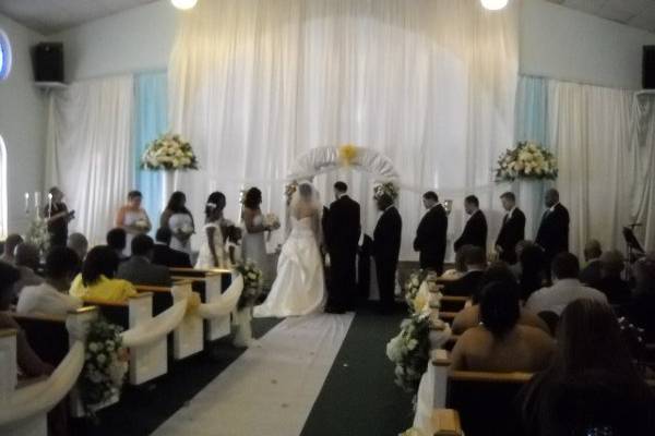 HeatherWedding &  Reception for 160 guestCohen's Events De'core904-251-4916