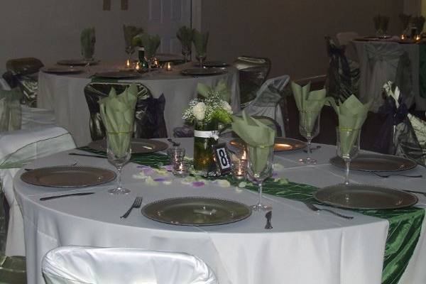 Gloria & JamesWedding &  Reception for 150 guestCohen's Events De'cor904-251-4916