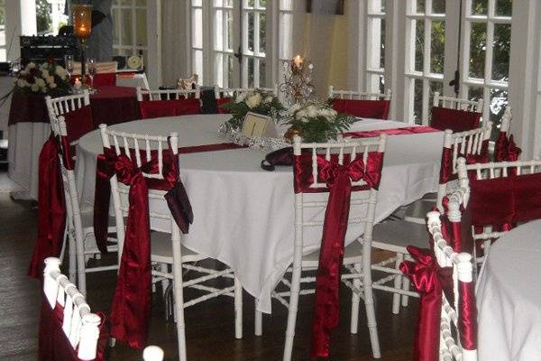 THE WINTER BOURNE ON THE ST. JOHN RIVERWEDDING RECEPTIONCOHEN'S EVENTS904-251-4916   MICHELLE