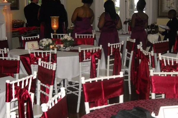 THE WINTER BOURNE ON THE ST. JOHN RIVERWEDDING RECEPTIONCOHEN'S EVENTS904-251-4916   MICHELLE