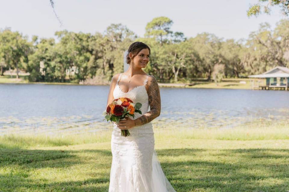 Beautiful Athenas bride