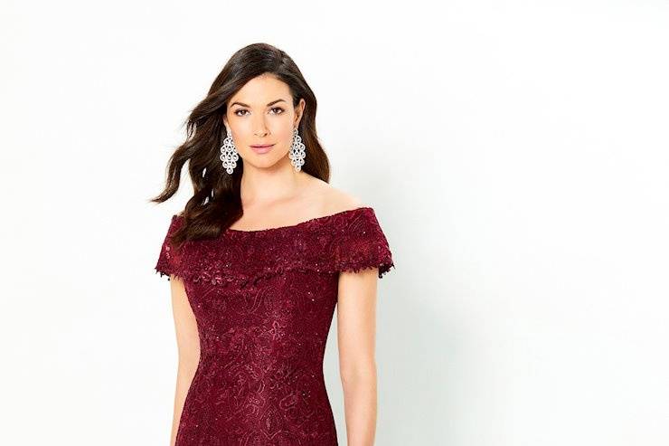 We love this mom's gown