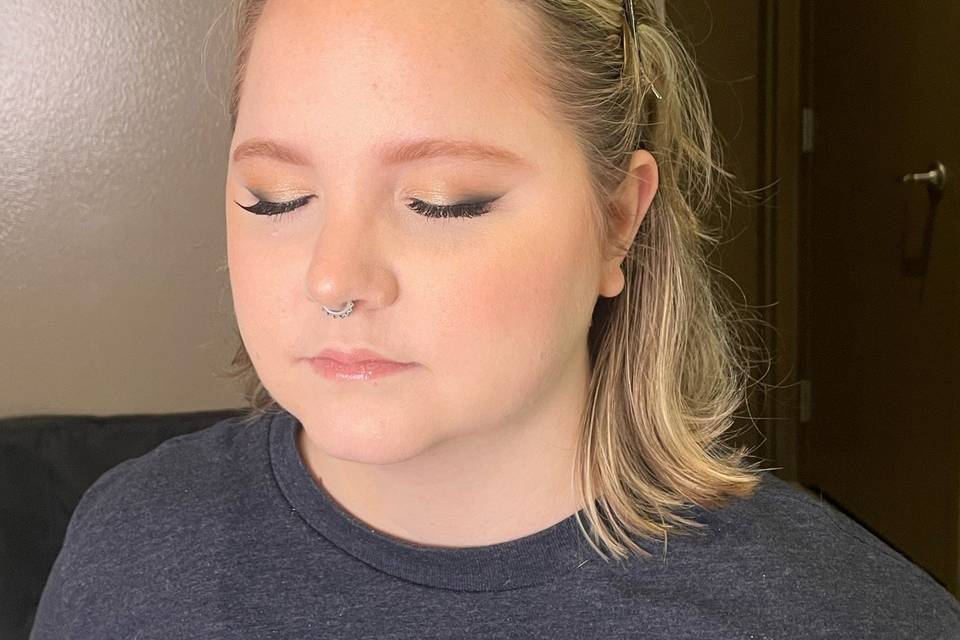 Bridesmaid makeup