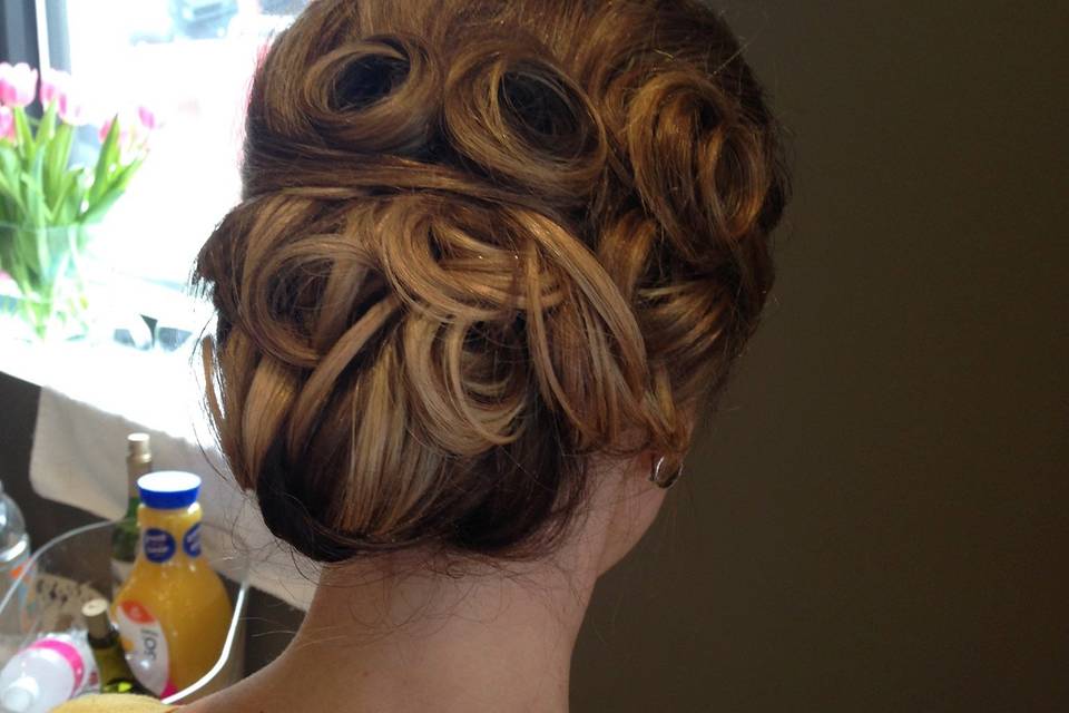 Styled updo 3