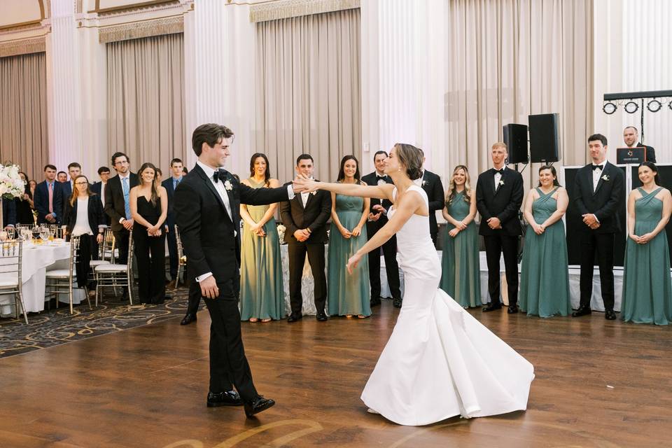 Ballroom at the Ben Wedding